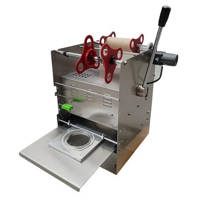 China Hot Selling Manual Type Soup Bowl Sealing Food Machine / Bowl Sealer Machine for sale