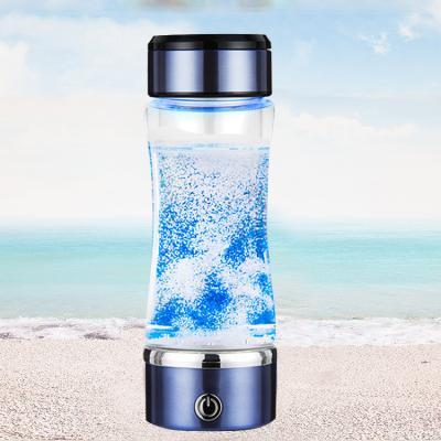 China New Custom Logo Eco-friendly Portable Hydrogen Alkaline Purifier Water Ionizer Bottle for sale