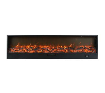 China Electric Flame Room RV 3 D Model Fireplace Decor Electric Fireplace Heater Recessed Caminetto Effectto Indoor Legno for sale