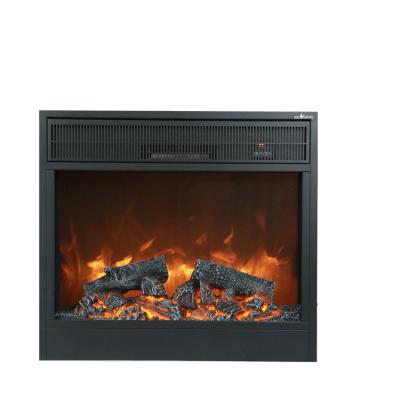 China Modern entertainment center with fireplace wall recessed electric fireplace no heat for sale