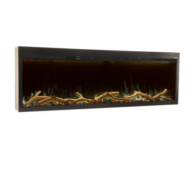 China 3D flame maker led lights electric fireplace supplier with indoor recessed electric pcb fireplace for sale