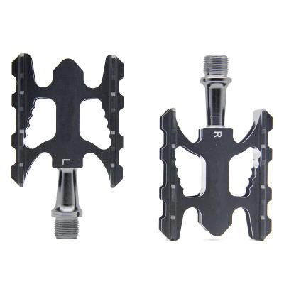 China BMX Cycling Tuofupu K320 CAD Mountain Axle Lightweight Bike Bicycle Pedal Flat Pedal Sealed Support Aluminum CNC Carving Pedal for sale