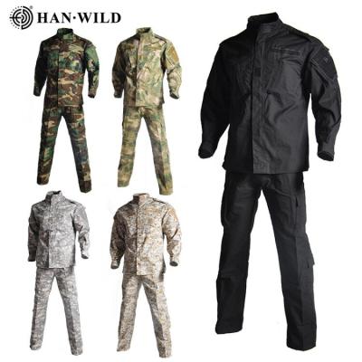 China Military Uniform Wholesale Tactical Hunting Saudi Military Uniform Anti-Static Uniform Sand Color Jacket+Pant for sale