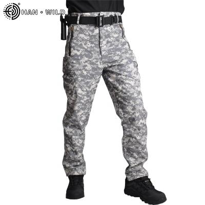 China HAN QUICK DRY WILD Self Powered Brand Military Pants ACU Pants Camouflage Customized Pants Wholesale for sale