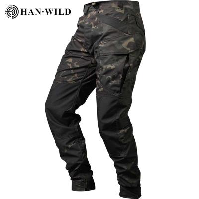 China HAN SAVAGE quick-dry removable waterproof anti-pilling to increase army pants for sale