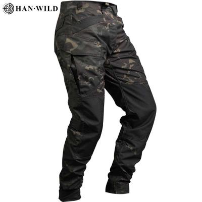 China HAN FG Tactical Military Breathable Camouflage Cargo Pants WILD Rise Anti-pilling Breeches for sale