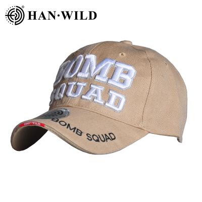 China HAN 3 Colors Embroidered Baseball Cap COMMON WILD Snapback Hat Increasing Tactical Hat for sale