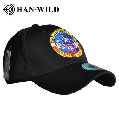 China HAN 2colors Snapback Hat COMMON WILD Outdoor Activities Cotton 100% Custom Baseball Cap With Embossed Logo for sale