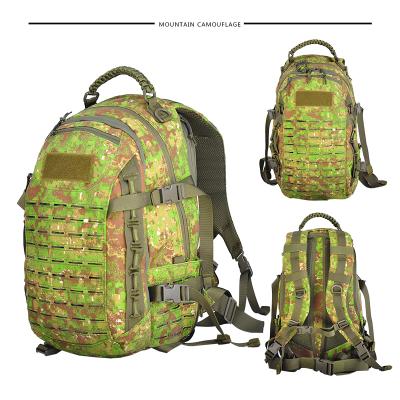 China 45L Waterproof Camping Rucksack Bag Men Military Travel Bags Tactical Army Molle Climbing Rucksack Hiking Bags Outdoor Sport Bag for sale