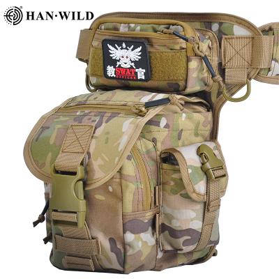 China Multifunctional Outdoor Recycling Waterproof Soldier Sports Leg Bag Male Fan Locomotive Tactical Bag Army Special Forces Leg Bag for sale