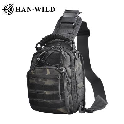 China HAN 4 Colors 1050D WILD Military Tactical Shoulder Bag Hunting Bag Anti Theft Travel Backpack Waterproof Camouflage Army Hiking Bags for sale