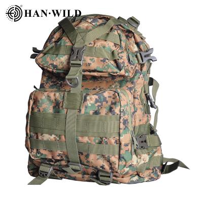 China HAN bag 600D vintage cotton air cushion nylon outdoor soft handle anti-theft belt WILD military backpacks wholesale for sale