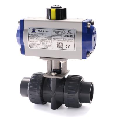 China Construction worksÂ   CE Certificated ISO5211 Quarter Turn ES 40 Double Acting Pneumatic Actuator DA for sale