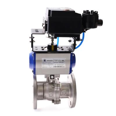 China General Namur 4~20mA Electro Pneumatic Actuator Aluminum Pneumatic Positioner for sale