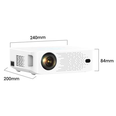 China Full HD 1080P 3D HD LED Short Projector Portable Mini LED Projector USB VGA TV 3d 4K Video Projector for sale