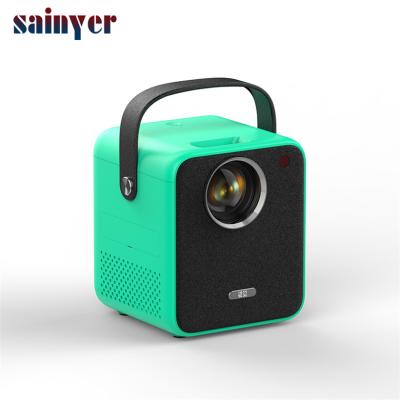 China Hot-selling Wireless Smart Pico Wifi Projector Home Theater LED Movie Projector in 2021 for sale