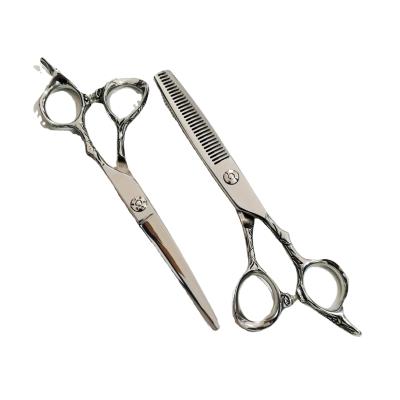 China Professional Hair Thinning Scissors Hairdressing Scissors Japanese Hair Cutting Scissors and Thinning Scissors for sale