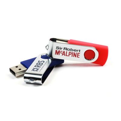 China Hot Sell Swivel USB Flash Drives Logo Printing for sale