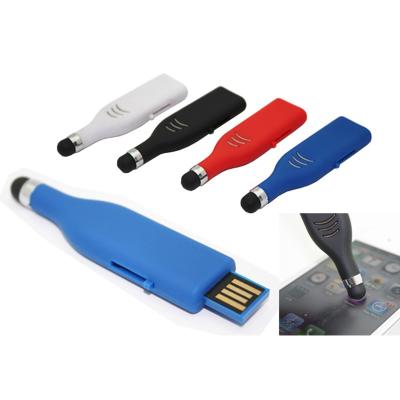 China Screen Touch Plastic USB Flash Drive Memory Stick 8GB 128MB~64GB for sale