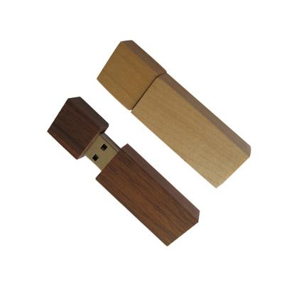 China Customized USB Wooden Thumb Drive 1GB/2GB/4GB/8GB/16GB Engraving Custom LOGO for sale