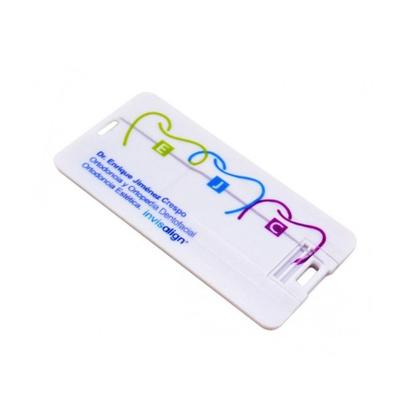 China Super Mini USB Business Card Memory Stick 2GB 4GB Full Color Printing Logo for sale