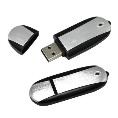 China Custom Logo Oval Shape Plastic USB Flash Drives 128MB~64GB for sale