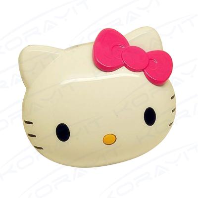 China Lovely Cat Two Battery Plastic Portable Power Bank,External Battery Pack Promotional Gifts for sale