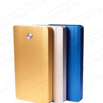 China Portable Emergency Mobile Charger Ultra Slim 8000mAh Metal Power Bank Mobile Charging for sale