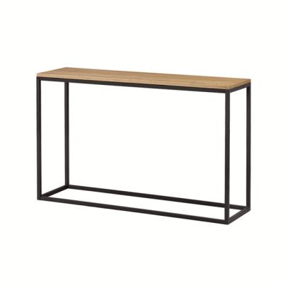 China (Size) Modern Design Living Room Wood And Metal Furniture Adjustable Console Table for sale