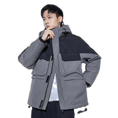 China Anti-wrinkle Winter black down jacket Casual waterproof tailored jacket men's duck down jacket clothing for sale