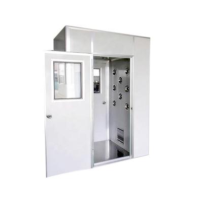 China 100 Lab/Lab Cleanroom Pharmaceutical Industry Cleanroom Stainless Steel Hospital Air Shower Tunnel Automatic Air Showers for sale