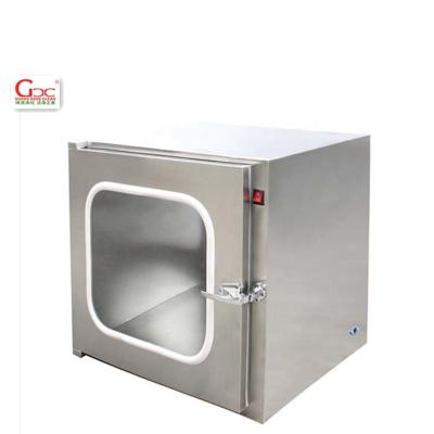 China Building Material Shops Ventilated Pass Box With Air Shower Stainless steel for sale