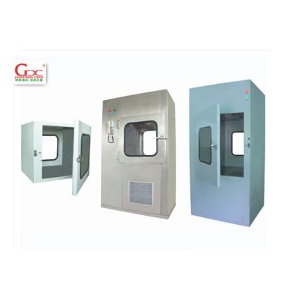 China Building Material Stores Food Industry Purification Cleanroom Electronic Pharmaceutical Pass Box for sale