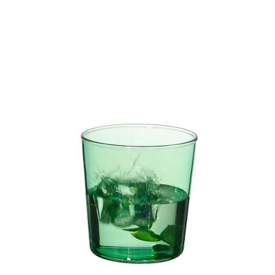 China Factory Wholesale Cheap High Personality Borosilicate Glass Colored Water Juice Glass Tumbler Mug for sale