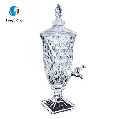 China Table Top Beverage Cold Water Dispenser Juice Glass Dispenser For Home Party And Restaurant Eco - Friendly for sale