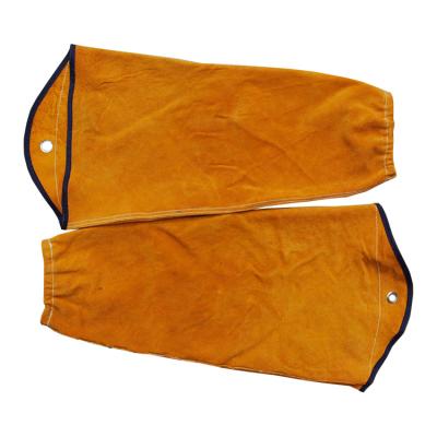 China High Grade Cowhide Welding Leather Welding Sleeve For Protective Arm Sleeve Pad for sale