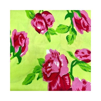 China China wholesale waterproof big flowers design with apple fabric fo rkids dye printed bed sheet for sale