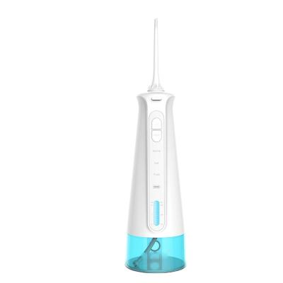 China Electric Dental Outdoor Water Flosser Countertop Professional Oral Irrigator for Teeth, Aquarius, Portable 300ML and USB Rechargeable for sale