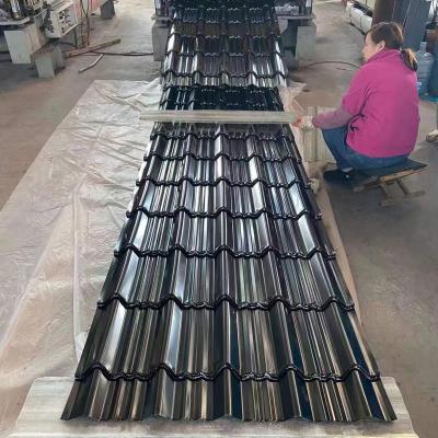 China Cheap Customization PPGI Roofing Sheet Steel Roofing Sheet Color Of ASTM/AISI/SGCC/CGCC/TDC51DZM/TDC52DTS350GD/TS550GD/DX51D/Z Q195-Q345 Coated Corrugated Steel Plate for sale