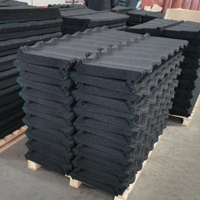 China Building Construction Hardware Metal Roofing Sheets 0.4 Color Stone 0.5mm Metal Roof Tile Sheet Steel Coated Roofing Materials for sale