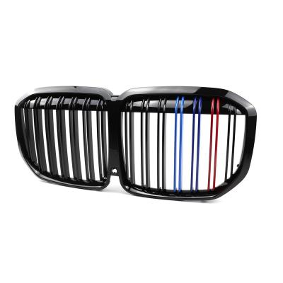 China ABS G07 Dual Line Car Front Grille Car Front Bumper For BMW X7 for sale