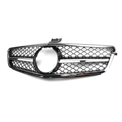 China ABS Chrome Line Car Front Grille Car Front Bumper W204 ABS For BENZ for sale