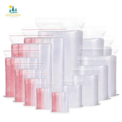 China Multi Sizes Recyclable Transparent Self Seal PE Plastic Seal Bag Self Seal Waterproof Clear Plastic Bag for sale