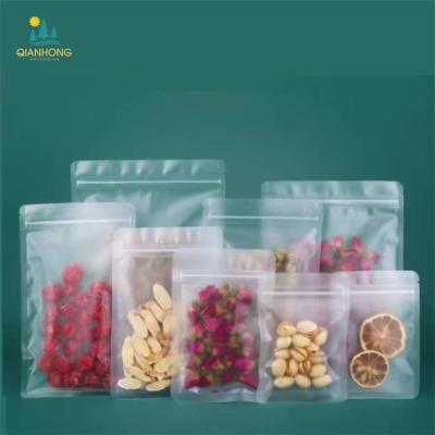 China Aseptic Food Grade Accept Customized Design Printed Three Side Seal Packing Bag for sale