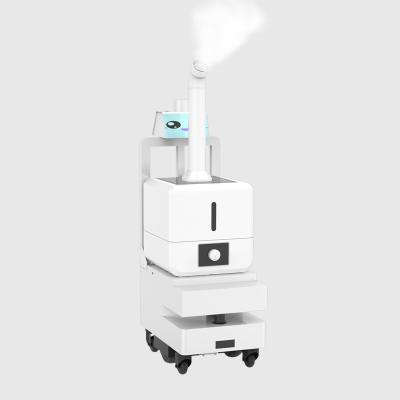 China 2021 Hygiene Machine Standalone Sterilization Disinfection Robot And Hotels New Product Sheet Metal Spray Disinfection for sale