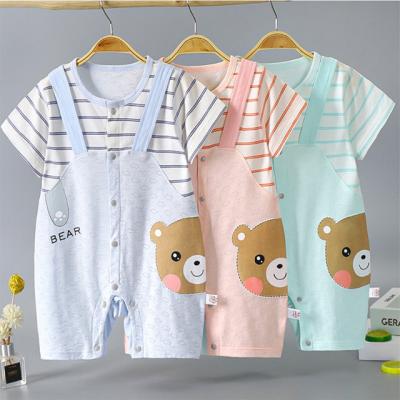 China Newborn Baby Bodysuit Anti-Shrink Summer for sale