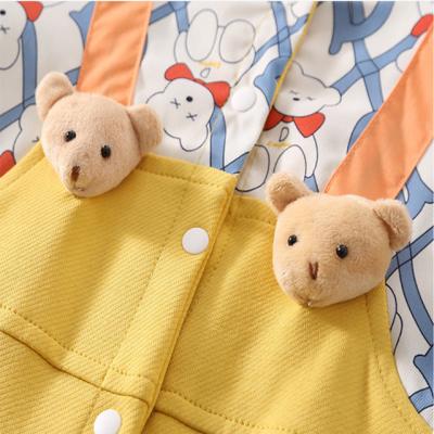 China Anti-shrinkage newborn clothes 2023 spring and autumn cute copy for sale