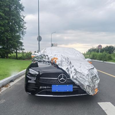 China Special Customized Aluminum Sun Sale Size Car Cover Dust Proof Waterproof Full Body Warmer Customized Cover for sale