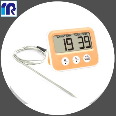 China Kitchen Thermometers Large Display Food Thermometer 0 To 250 Degrees Digital Thermometer Fork Thermometer / BARBECUE for sale