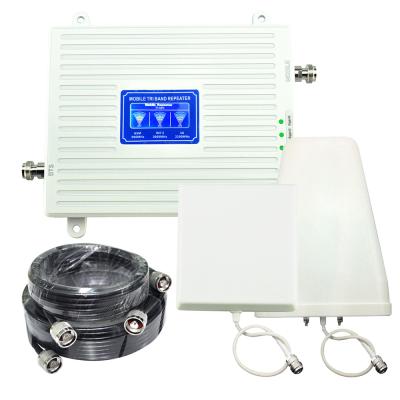 China New 900mhz 2100mhz 2600mhz mobile phone signal booster for 4g network booster HX00516-15 for sale